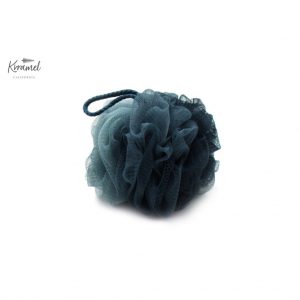 Bath Nylon Mesh Ball with Flower - Image 3