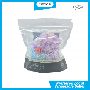 Soft Wrinkle Bath Mesh With Foam - Image 3