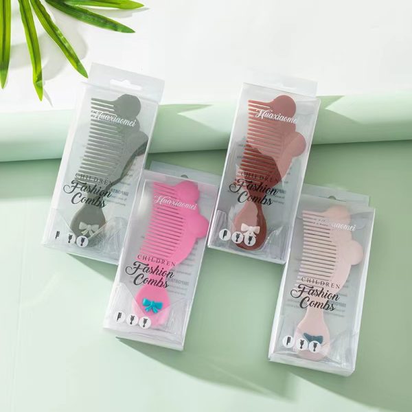 EVA&EVE Bear Hair Brush Bear Flat Comb Children Miezora