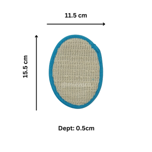 LESIS RAMIE BATH SCRUBBER - OVAL - Image 2