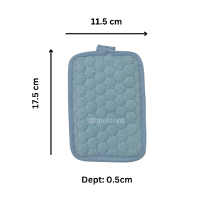 LESIS[READY STOCK] VISCOSE BATH SCUBBER - SQUARE - Image 3
