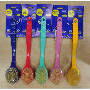 LESIS Brush Bath shower body soft fine bristles with long handle - Image 4