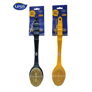 LESIS Brush Bath shower body soft fine bristles with long handle - Image 1
